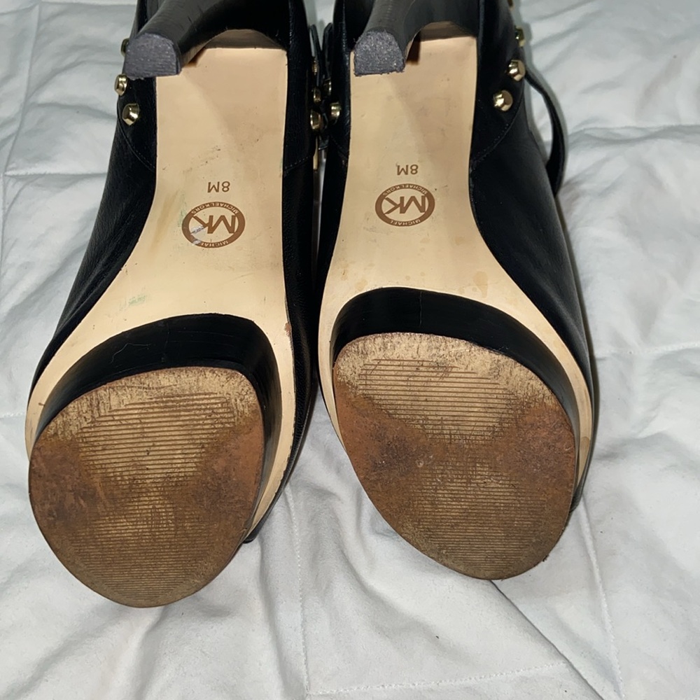 Super sexy Michael Kors Ailee Studded Peep-Toe Bootie - Picture 14 of 16